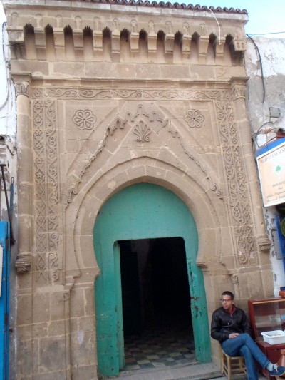 porte de la mosquée