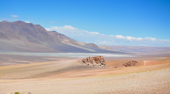 La frontière Argentine-Chili par le col de Jama 4200m